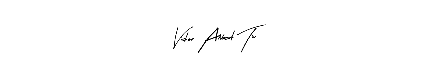 It looks lik you need a new signature style for name Victor Albert Tiu. Design unique handwritten (Arty Signature) signature with our free signature maker in just a few clicks. Victor Albert Tiu signature style 8 images and pictures png