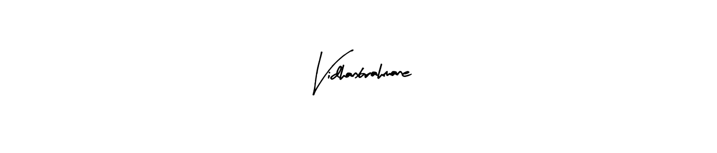Check out images of Autograph of Vidhanbrahmane name. Actor Vidhanbrahmane Signature Style. Arty Signature is a professional sign style online. Vidhanbrahmane signature style 8 images and pictures png
