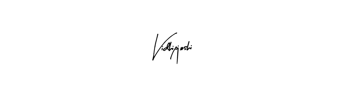 Also You can easily find your signature by using the search form. We will create Vidhipjoshi name handwritten signature images for you free of cost using Arty Signature sign style. Vidhipjoshi signature style 8 images and pictures png