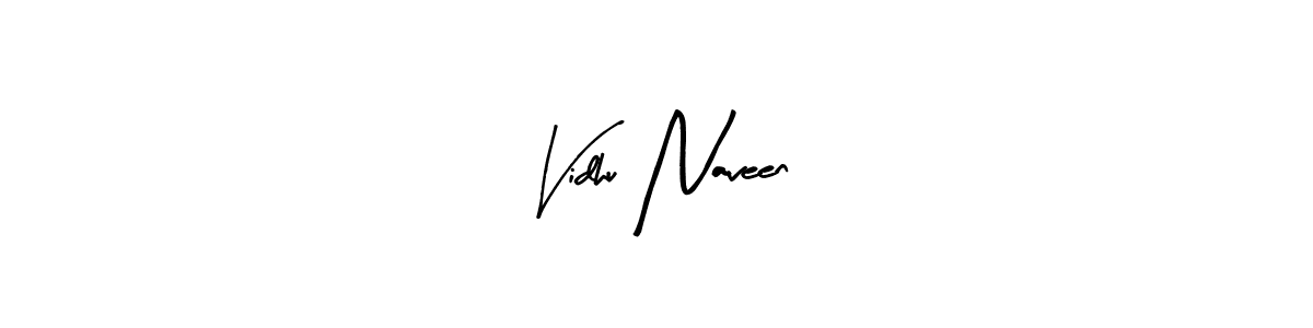 How to Draw Vidhu Naveen signature style? Arty Signature is a latest design signature styles for name Vidhu Naveen. Vidhu Naveen signature style 8 images and pictures png