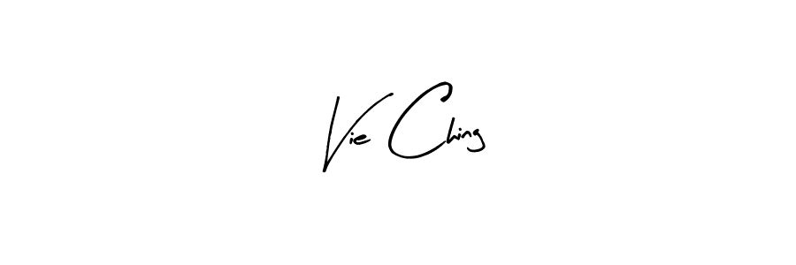 Similarly Arty Signature is the best handwritten signature design. Signature creator online .You can use it as an online autograph creator for name Vie Ching. Vie Ching signature style 8 images and pictures png