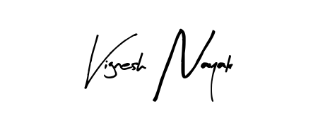 Looking for an artistic signature for Vignesh Nayak? The Arty Signature calligraphy style gives a sophisticated flow suitable for business cards and emails. Vignesh Nayak signature style 8 images and pictures png