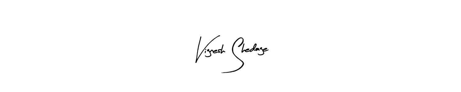 How to Draw Vignesh Shedage signature style? Arty Signature is a latest design signature styles for name Vignesh Shedage. Vignesh Shedage signature style 8 images and pictures png