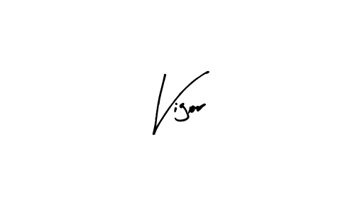 Create a beautiful signature design for name Vigor. With this signature (Arty Signature) fonts, you can make a handwritten signature for free. Vigor signature style 8 images and pictures png