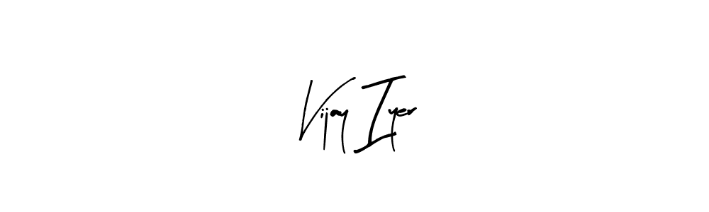 Design your own signature with our free online signature maker. With this signature software, you can create a handwritten (Arty Signature) signature for name Vijay Iyer. Vijay Iyer signature style 8 images and pictures png