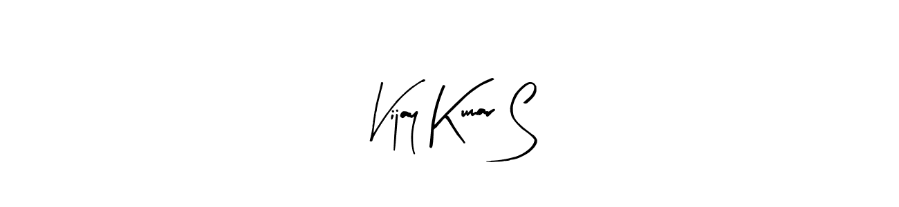 Make a beautiful signature design for name Vijay Kumar S. Use this online signature maker to create a handwritten signature for free. Vijay Kumar S signature style 8 images and pictures png