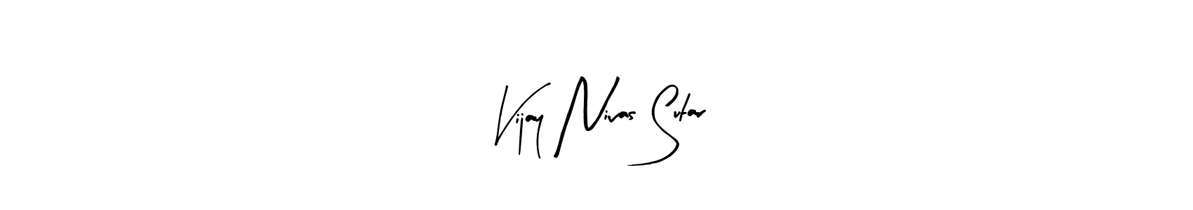 if you are searching for the best signature style for your name Vijay Nivas Sutar. so please give up your signature search. here we have designed multiple signature styles  using Arty Signature. Vijay Nivas Sutar signature style 8 images and pictures png