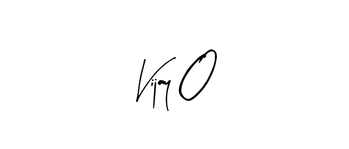 Create a beautiful signature design for name Vijay O. With this signature (Arty Signature) fonts, you can make a handwritten signature for free. Vijay O signature style 8 images and pictures png