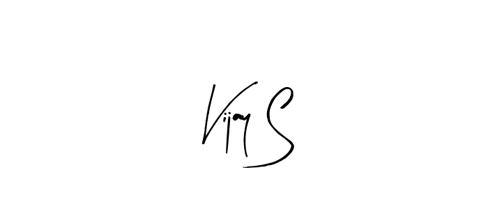 Use a signature maker to create a handwritten signature online. With this signature software, you can design (Arty Signature) your own signature for name Vijay S. Vijay S signature style 8 images and pictures png