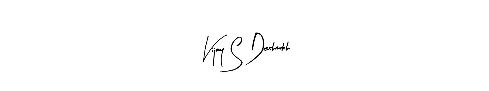 This is the best signature style for the Vijay S Deshmukh name. Also you like these signature font (Arty Signature). Mix name signature. Vijay S Deshmukh signature style 8 images and pictures png