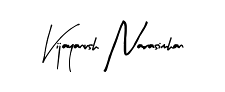 Discover the perfect balance of readability and style for Vijayanush Narasimhan with Arty Signature font. Create your dream signature today. Vijayanush Narasimhan signature style 8 images and pictures png