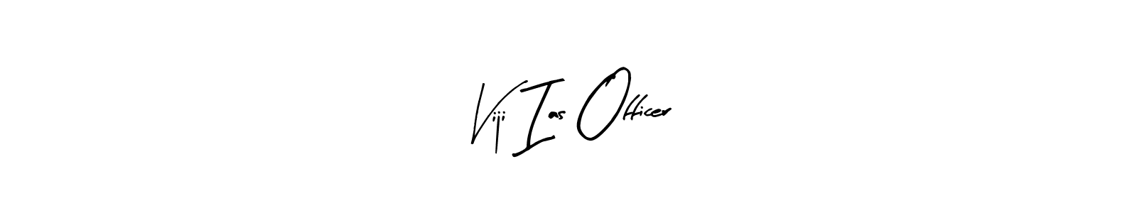 Viji Ias Officer stylish signature style. Best Handwritten Sign (Arty Signature) for my name. Handwritten Signature Collection Ideas for my name Viji Ias Officer. Viji Ias Officer signature style 8 images and pictures png