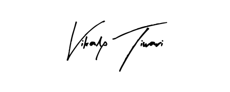 Practice writing Vikalp Tiwari with the flow of Arty Signature lettering. A fantastic source of inspiration for developing your personal signature style. Vikalp Tiwari signature style 8 images and pictures png