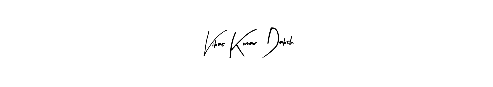 How to make Vikas Kumar Daksh signature? Arty Signature is a professional autograph style. Create handwritten signature for Vikas Kumar Daksh name. Vikas Kumar Daksh signature style 8 images and pictures png