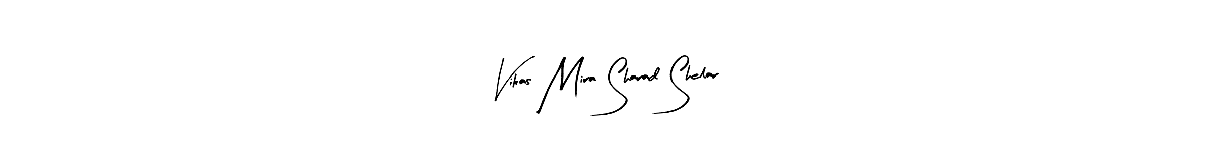 It looks lik you need a new signature style for name Vikas Mira Sharad Shelar. Design unique handwritten (Arty Signature) signature with our free signature maker in just a few clicks. Vikas Mira Sharad Shelar signature style 8 images and pictures png