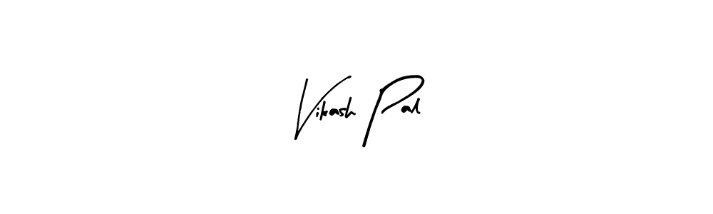 Similarly Arty Signature is the best handwritten signature design. Signature creator online .You can use it as an online autograph creator for name Vikash Pal. Vikash Pal signature style 8 images and pictures png