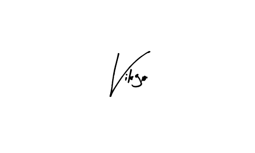 Vikgo stylish signature style. Best Handwritten Sign (Arty Signature) for my name. Handwritten Signature Collection Ideas for my name Vikgo. Vikgo signature style 8 images and pictures png