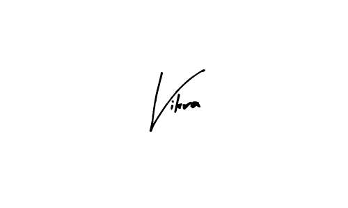 Vikra stylish signature style. Best Handwritten Sign (Arty Signature) for my name. Handwritten Signature Collection Ideas for my name Vikra. Vikra signature style 8 images and pictures png