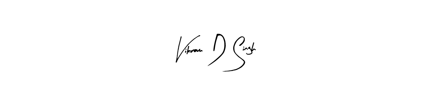 if you are searching for the best signature style for your name Vikram D Singh. so please give up your signature search. here we have designed multiple signature styles  using Arty Signature. Vikram D Singh signature style 8 images and pictures png