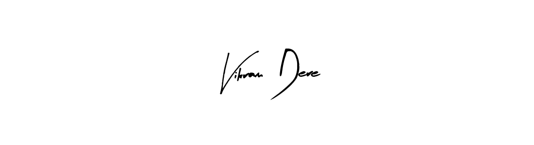 Use a signature maker to create a handwritten signature online. With this signature software, you can design (Arty Signature) your own signature for name Vikram Dere. Vikram Dere signature style 8 images and pictures png