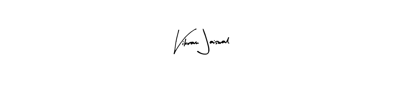 Vikram Jaiswal stylish signature style. Best Handwritten Sign (Arty Signature) for my name. Handwritten Signature Collection Ideas for my name Vikram Jaiswal. Vikram Jaiswal signature style 8 images and pictures png