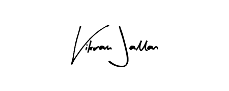 Also You can easily find your signature by using the search form. We will create Vikram Jallan name handwritten signature images for you free of cost using Arty Signature sign style. Vikram Jallan signature style 8 images and pictures png