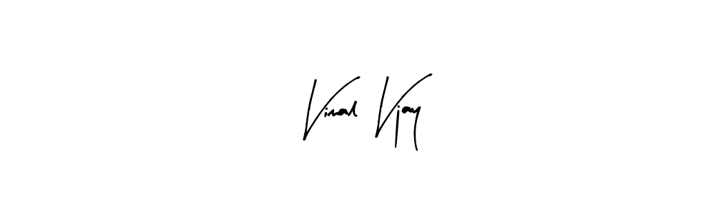 Use a signature maker to create a handwritten signature online. With this signature software, you can design (Arty Signature) your own signature for name Vimal Vjay. Vimal Vjay signature style 8 images and pictures png