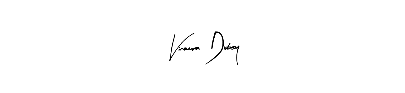 Create a beautiful signature design for name Vinamra Dubey. With this signature (Arty Signature) fonts, you can make a handwritten signature for free. Vinamra Dubey signature style 8 images and pictures png
