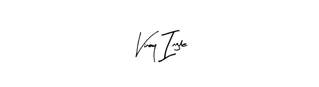 Best and Professional Signature Style for Vinay Ingle. Arty Signature Best Signature Style Collection. Vinay Ingle signature style 8 images and pictures png