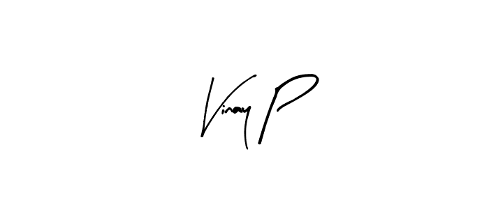 Make a beautiful signature design for name Vinay P. With this signature (Arty Signature) style, you can create a handwritten signature for free. Vinay P signature style 8 images and pictures png