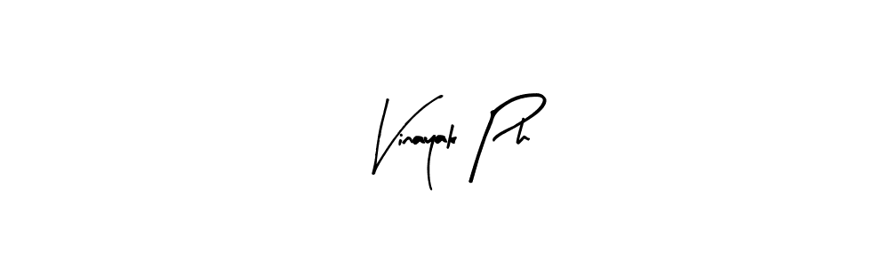 Design your own signature with our free online signature maker. With this signature software, you can create a handwritten (Arty Signature) signature for name Vinayak Ph. Vinayak Ph signature style 8 images and pictures png