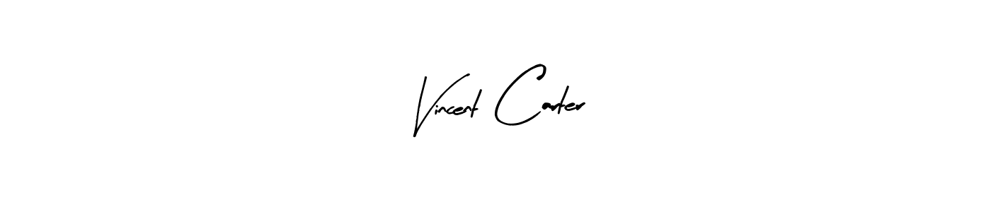 Similarly Arty Signature is the best handwritten signature design. Signature creator online .You can use it as an online autograph creator for name Vincent Carter. Vincent Carter signature style 8 images and pictures png