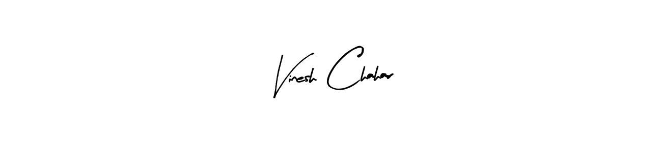 This is the best signature style for the Vinesh Chahar name. Also you like these signature font (Arty Signature). Mix name signature. Vinesh Chahar signature style 8 images and pictures png