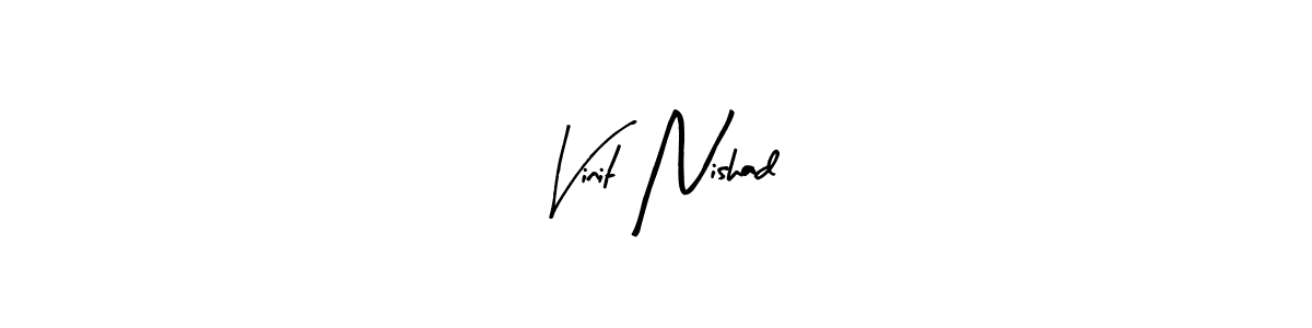 Check out images of Autograph of Vinit Nishad name. Actor Vinit Nishad Signature Style. Arty Signature is a professional sign style online. Vinit Nishad signature style 8 images and pictures png