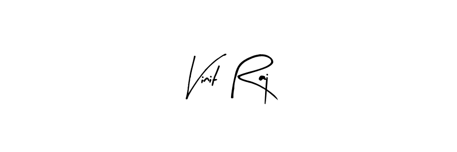 Arty Signature is a professional signature style that is perfect for those who want to add a touch of class to their signature. It is also a great choice for those who want to make their signature more unique. Get Vinit Raj name to fancy signature for free. Vinit Raj signature style 8 images and pictures png