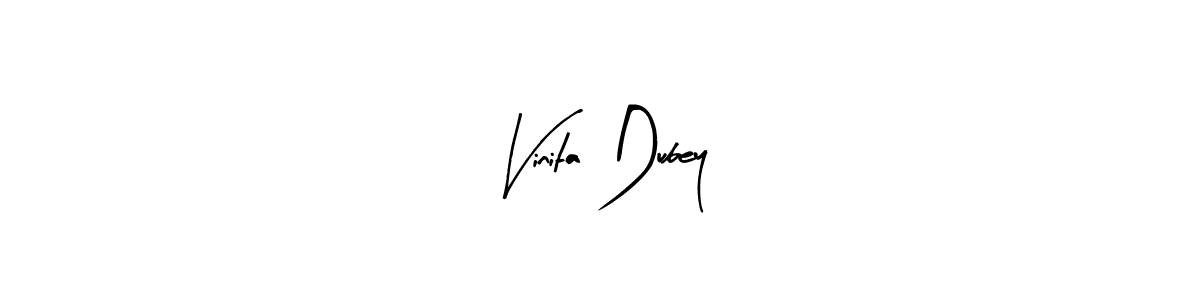Use a signature maker to create a handwritten signature online. With this signature software, you can design (Arty Signature) your own signature for name Vinita Dubey. Vinita Dubey signature style 8 images and pictures png