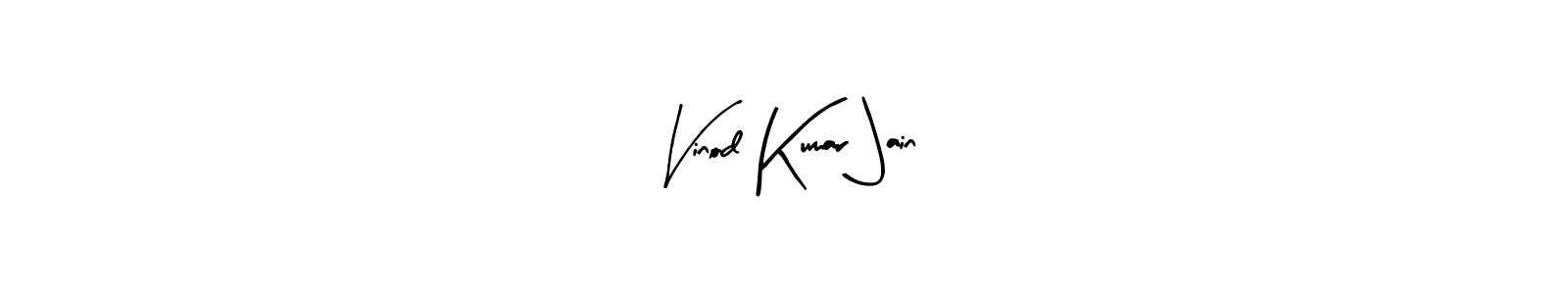 How to make Vinod Kumar Jain signature? Arty Signature is a professional autograph style. Create handwritten signature for Vinod Kumar Jain name. Vinod Kumar Jain signature style 8 images and pictures png