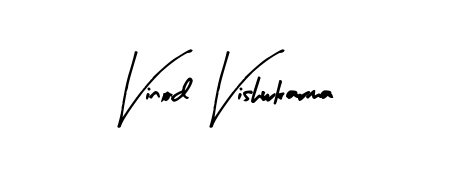Design your own signature with our free online signature maker. With this signature software, you can create a handwritten (Arty Signature) signature for name Vinod Vishwkarma. Vinod Vishwkarma signature style 8 images and pictures png