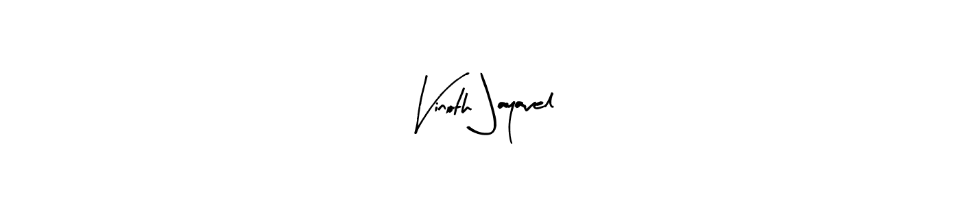 Make a beautiful signature design for name Vinoth Jayavel. With this signature (Arty Signature) style, you can create a handwritten signature for free. Vinoth Jayavel signature style 8 images and pictures png