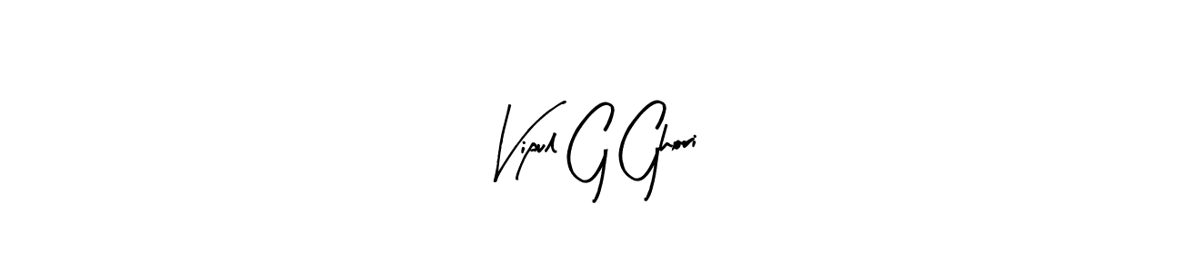 Here are the top 10 professional signature styles for the name Vipul G Ghori. These are the best autograph styles you can use for your name. Vipul G Ghori signature style 8 images and pictures png