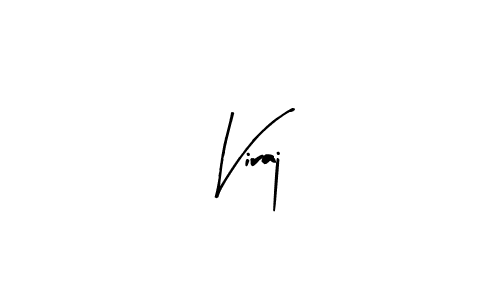 Design your own signature with our free online signature maker. With this signature software, you can create a handwritten (Arty Signature) signature for name Viraj. Viraj signature style 8 images and pictures png