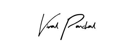 You should practise on your own different ways (Arty Signature) to write your name (Viral Panchal) in signature. Don't let someone else do it for you. Viral Panchal signature style 8 images and pictures png
