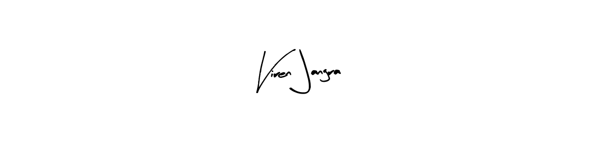 Make a short Viren Jangra signature style. Manage your documents anywhere anytime using Arty Signature. Create and add eSignatures, submit forms, share and send files easily. Viren Jangra signature style 8 images and pictures png
