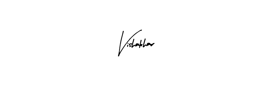 Vishakhar stylish signature style. Best Handwritten Sign (Arty Signature) for my name. Handwritten Signature Collection Ideas for my name Vishakhar. Vishakhar signature style 8 images and pictures png