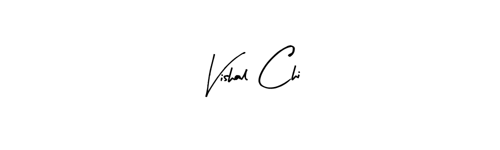 Also You can easily find your signature by using the search form. We will create Vishal Chi name handwritten signature images for you free of cost using Arty Signature sign style. Vishal Chi signature style 8 images and pictures png