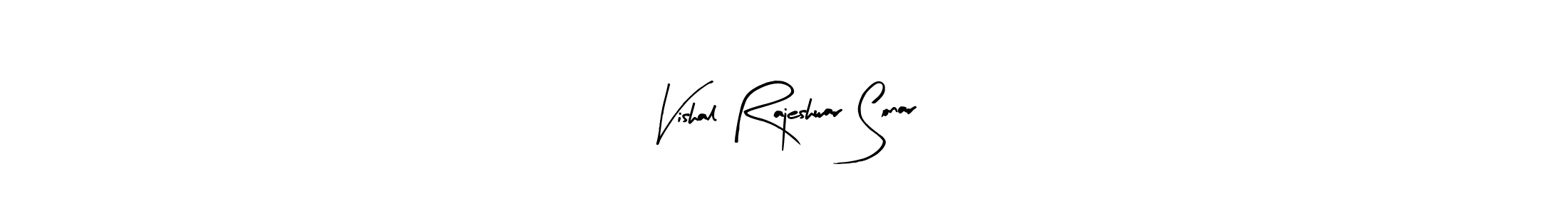 How to make Vishal Rajeshwar Sonar signature? Arty Signature is a professional autograph style. Create handwritten signature for Vishal Rajeshwar Sonar name. Vishal Rajeshwar Sonar signature style 8 images and pictures png