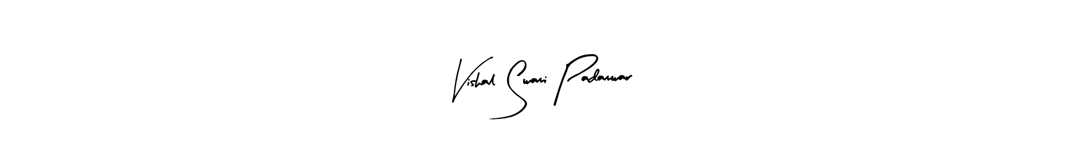 Make a beautiful signature design for name Vishal Swami Padamwar. Use this online signature maker to create a handwritten signature for free. Vishal Swami Padamwar signature style 8 images and pictures png
