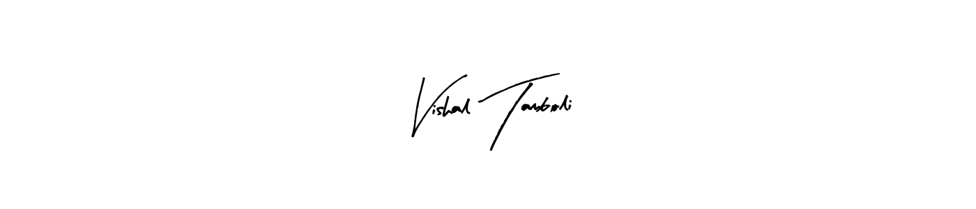 Here are the top 10 professional signature styles for the name Vishal Tamboli. These are the best autograph styles you can use for your name. Vishal Tamboli signature style 8 images and pictures png