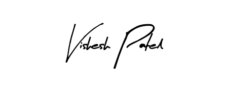 Quickly download Vishesh Patel name signature in high-resolution PNG using Arty Signature style. Ready to insert into PDFs and online applications. Vishesh Patel signature style 8 images and pictures png