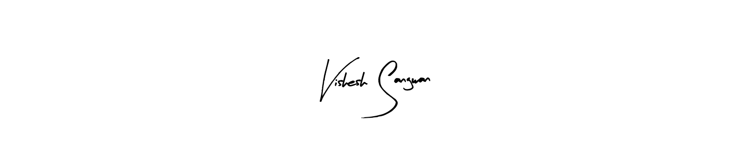 Here are the top 10 professional signature styles for the name Vishesh Sangwan. These are the best autograph styles you can use for your name. Vishesh Sangwan signature style 8 images and pictures png